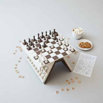 Jeu d’Échecs Pliable en Forme de Livre