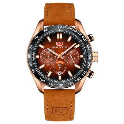 MONTRE MINI FOCUS MF — BRONZE CHRONO
