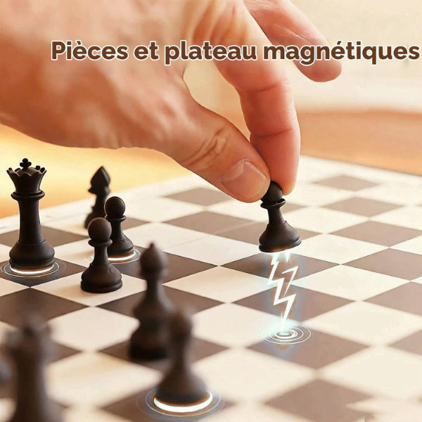 Jeu d’Échecs Pliable en Forme de Livre