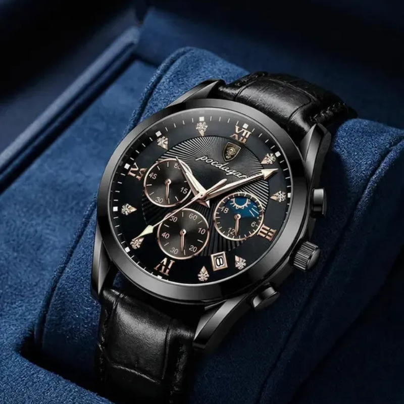 MONTRE POEDAGAR NOIR CHRONO