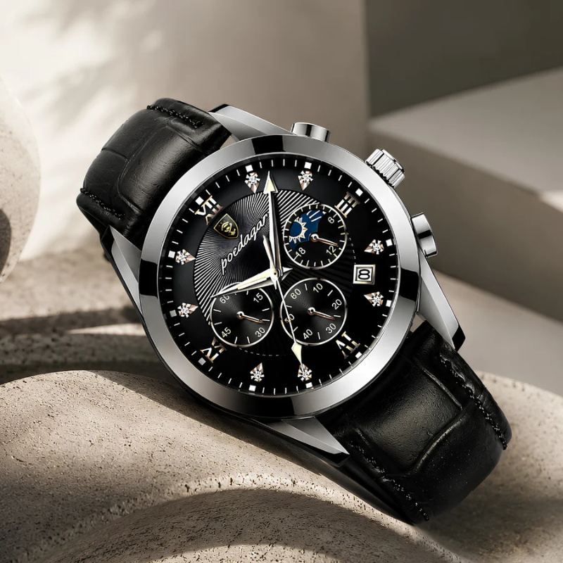 MONTRE POEDAGAR NOIR CHRONO