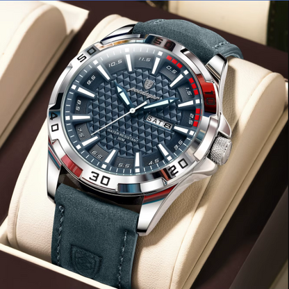 POEDAGAR™ — Montre Homme Cuir