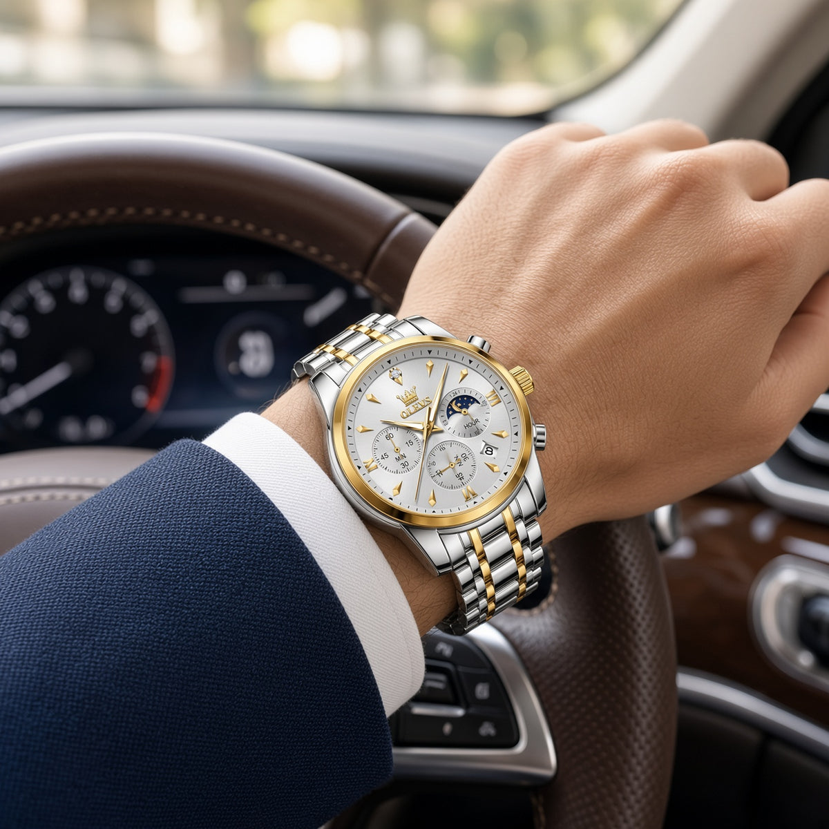MONTRE OLEVS ROYAL CHRONO